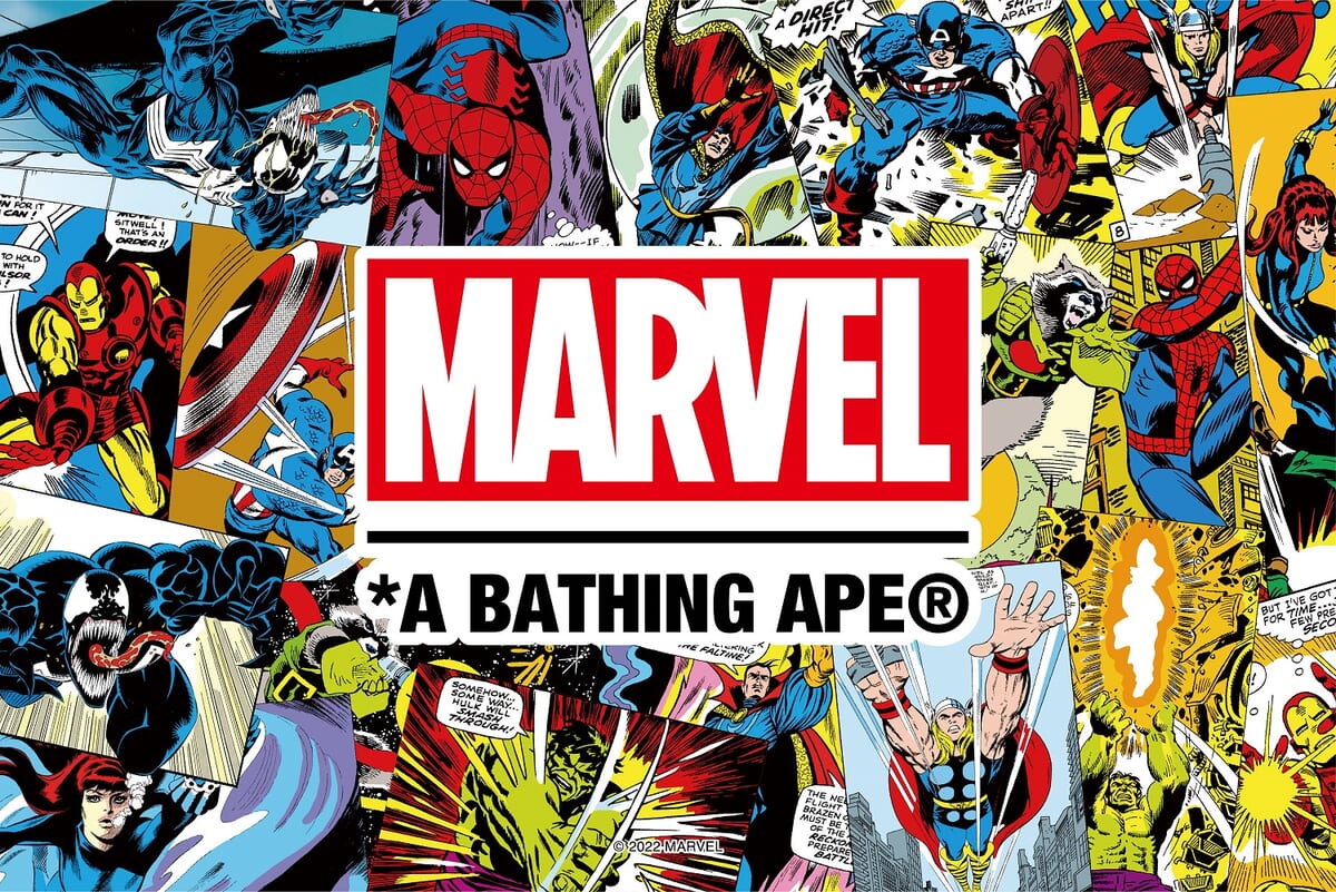 A BATHING APE × MARVEL