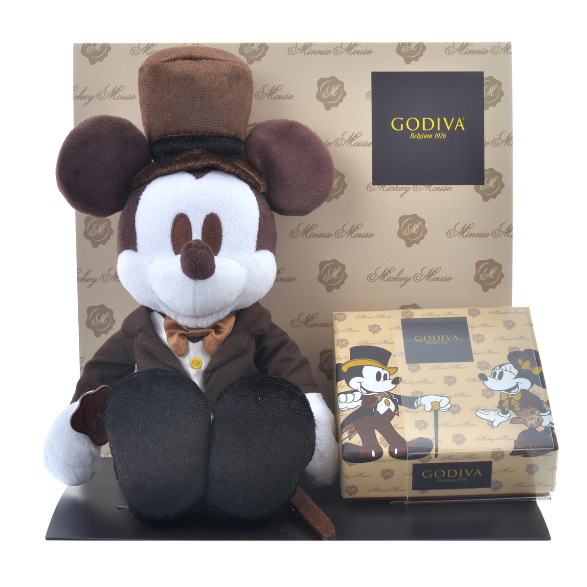 【GODIVA】ミッキー チョコレート アソートメント ぬいぐるみセット DISNEY VALENTINE 2023
