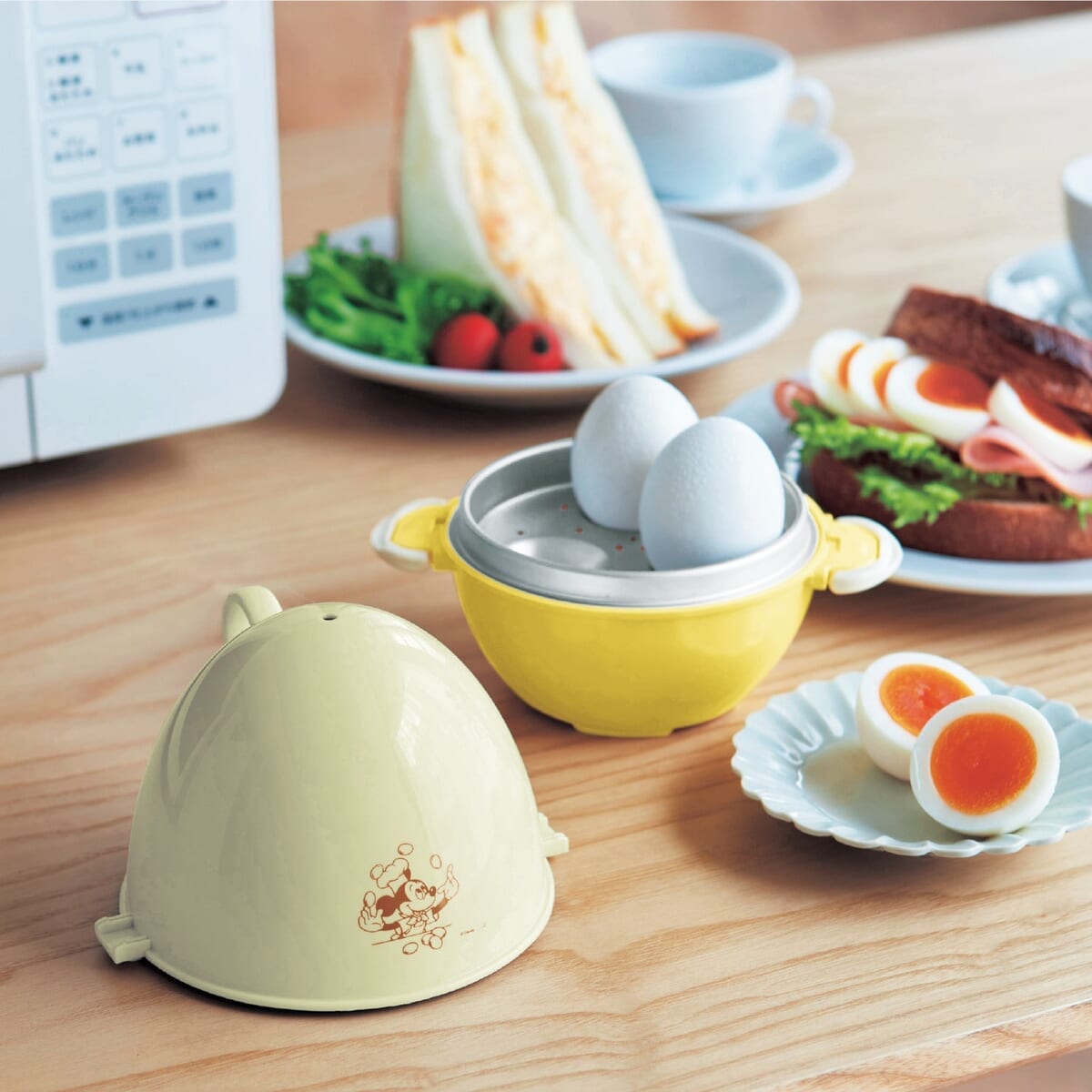 レンジでゆで卵
