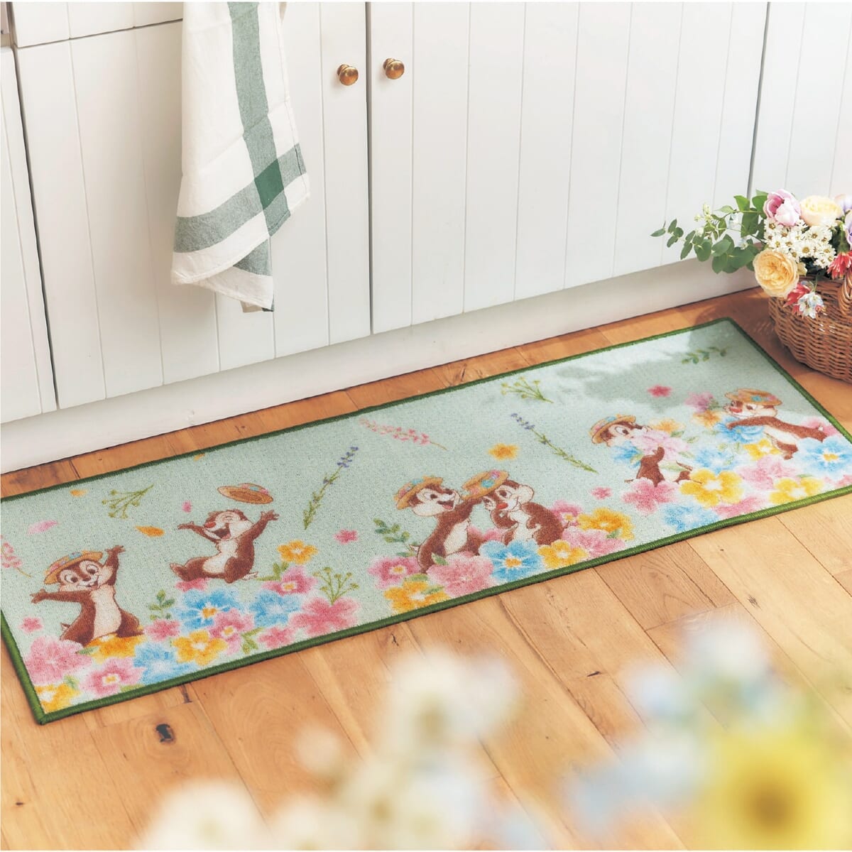 プリントキッチンマット