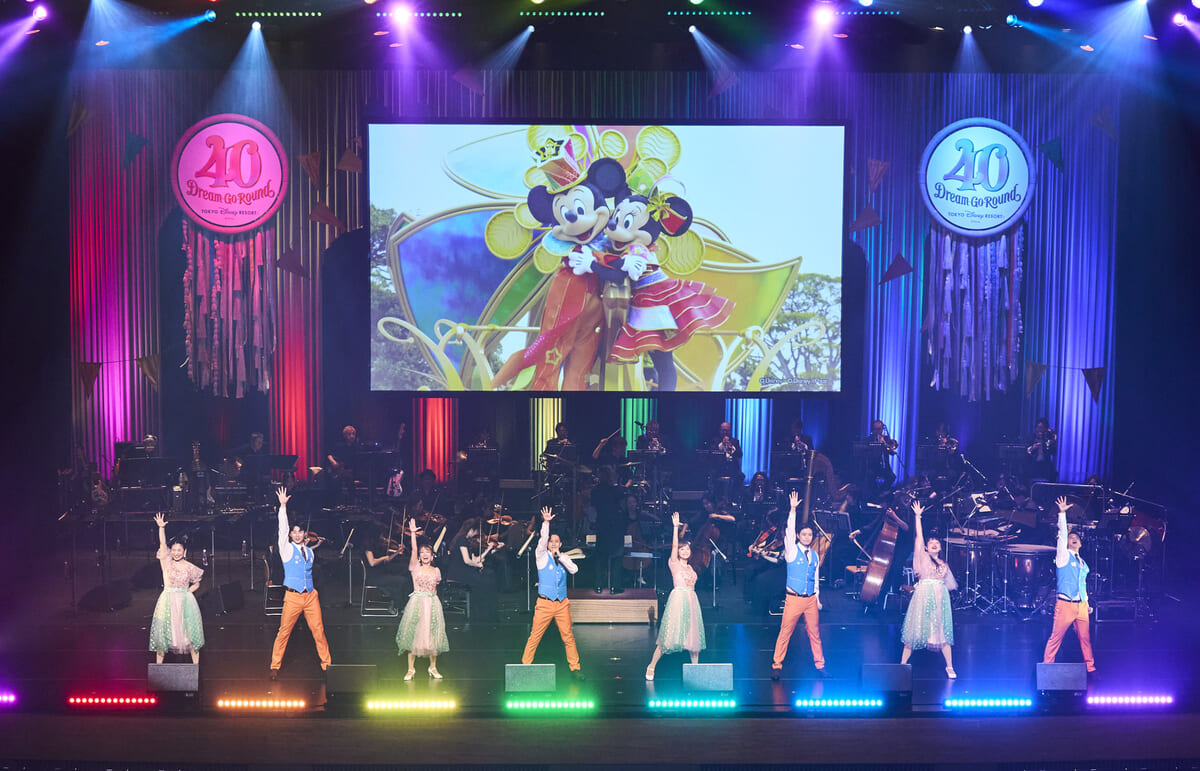 歌、ダンス、映像で思い出を振り返る！東京ディズニーリゾート40周年“ドリームゴーラウンド”イン・コンサート