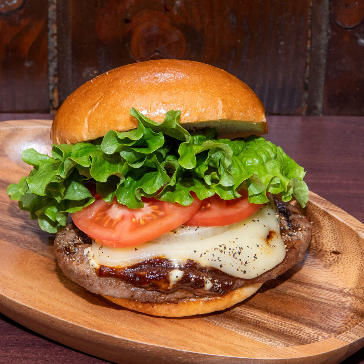 BBQスモークジャックチーズバーガー