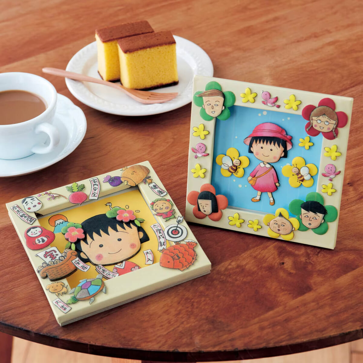 ベルメゾン「ちびまる子ちゃん」デコクラフト手作りキット・藤井陽子監修