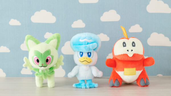 ほぼ等身大の4ひきかぞくセット！タカラトミー「ポケモンぬいぐるみ