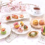 ヒルトン東京ベイ「桜×ストロベリーアフタヌーンティー」