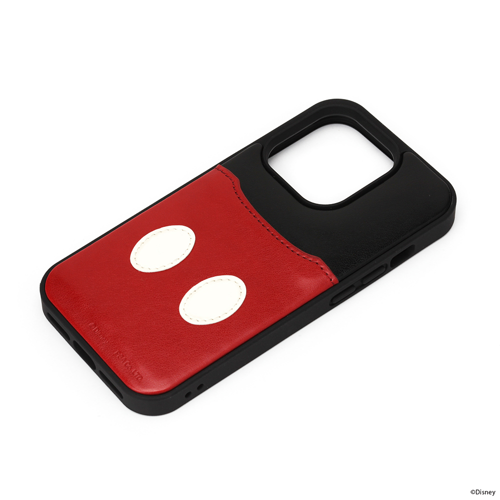 iPhone 14用 タフポケットケース（ミッキーマウス）