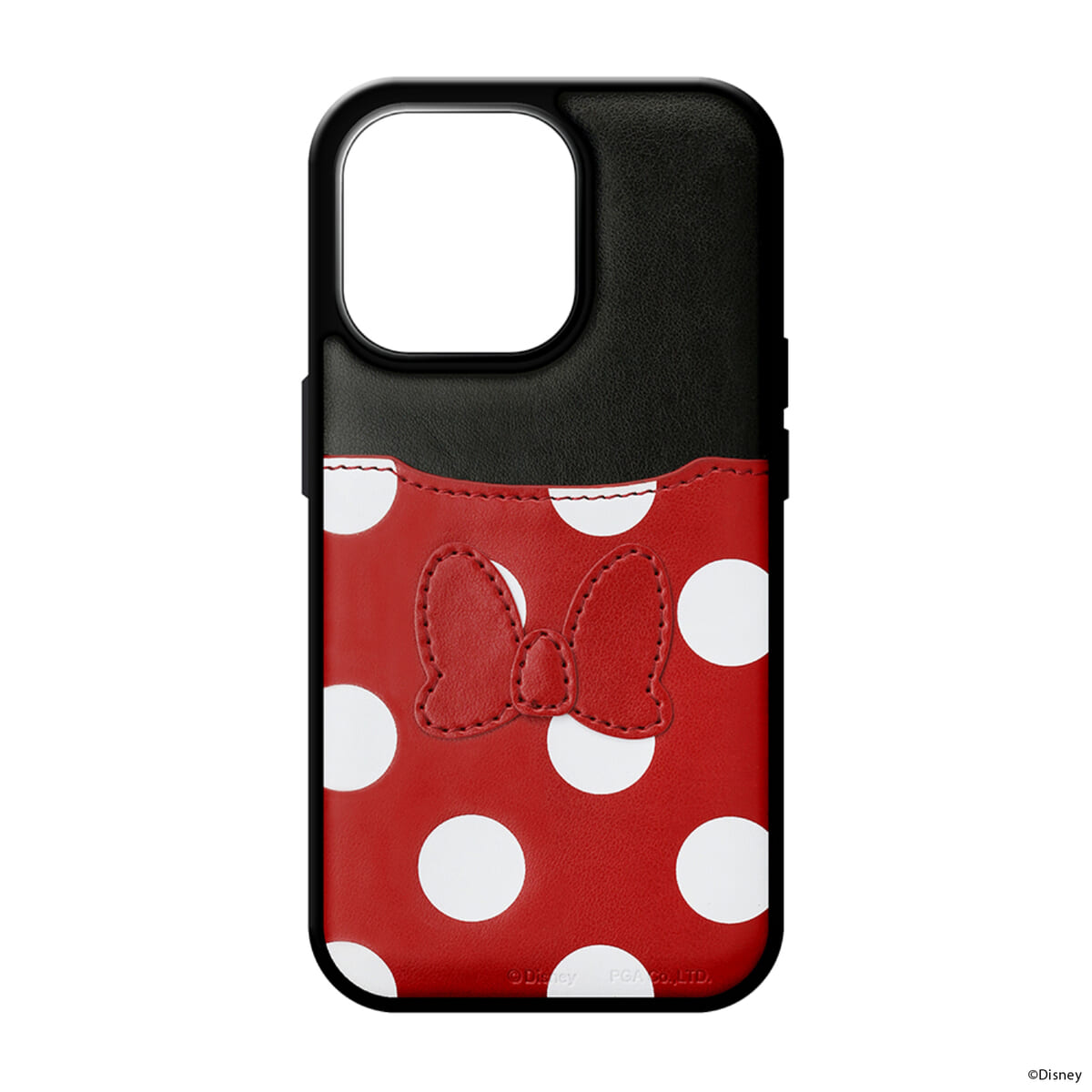 PGA ディズニー「iPhone 14用 タフポケットケース」ミニーマウス