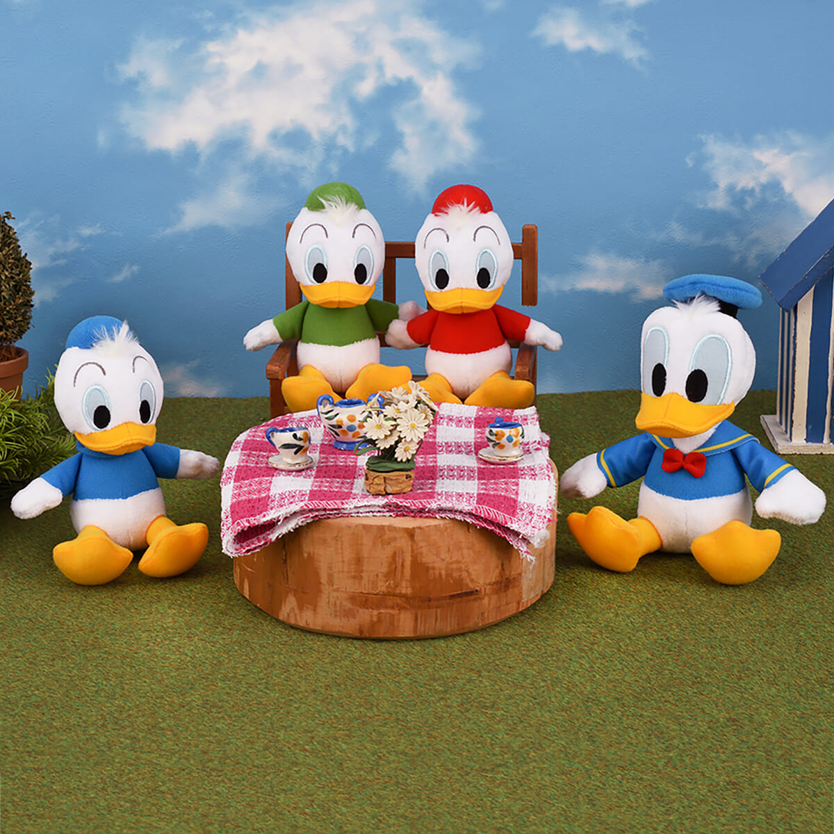 セガプライズ ディズニー「ダックファミリー　ぬいぐるみ」