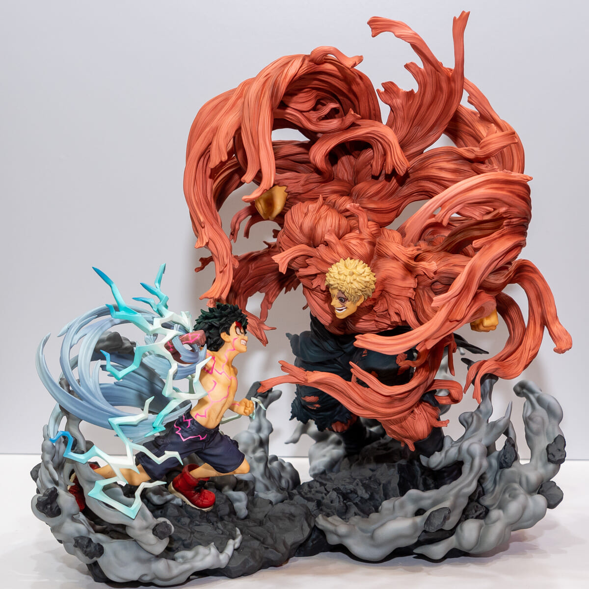 セガ「S-FIRE(エスファイア)」僕のヒーローアカデミア スーパーシチュエーションフィギュア「緑谷出久vs.マスキュラー」撮影