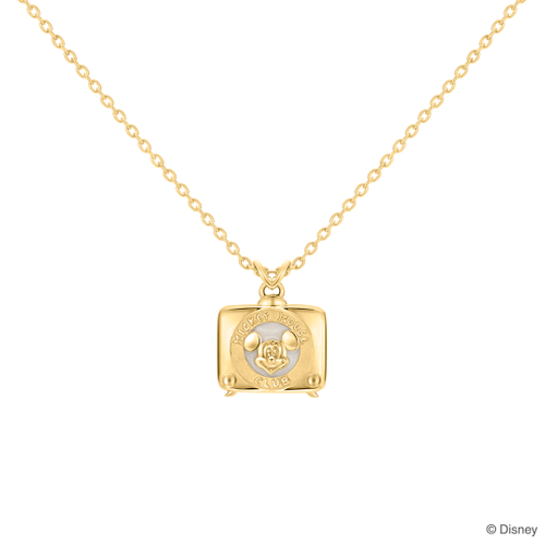 Disney100 limited Necklace -Mickey Mouse Club-（ゴールド）