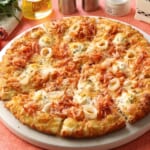 PIZZA-LA「ボッタルガと桜海老のシーフードピザ」