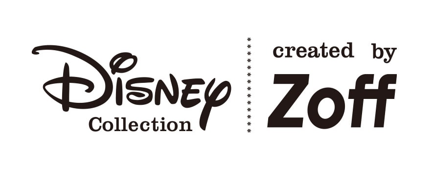 Zoff（ゾフ）「Disney Collection created by Zoff」ロゴ