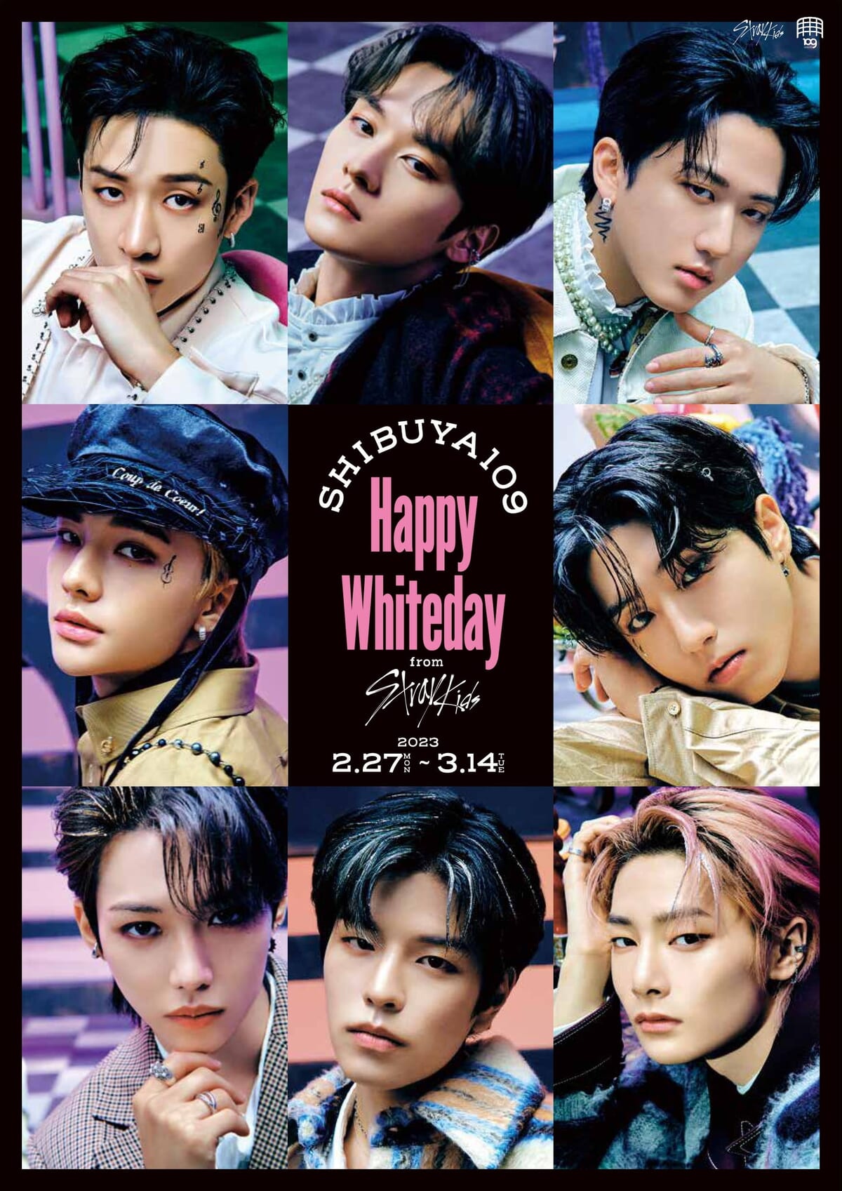 SHIBUYA109 × Happy Whiteday from Stray Kids