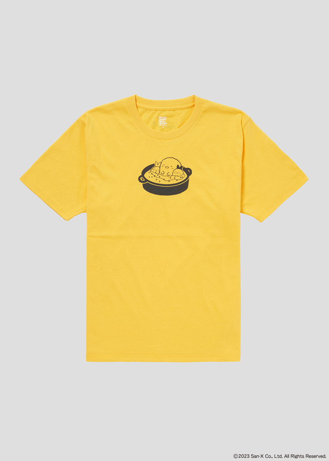 Tシャツ「アゲアゲあげっコ」Yellow（イエロー）