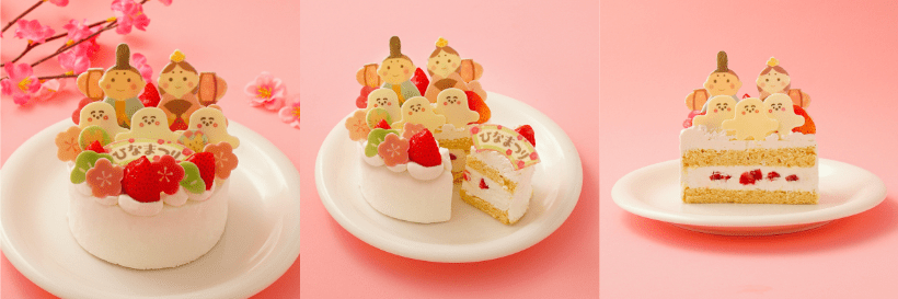Cake.jp「シナぷしゅ ひなまつりケーキ」2