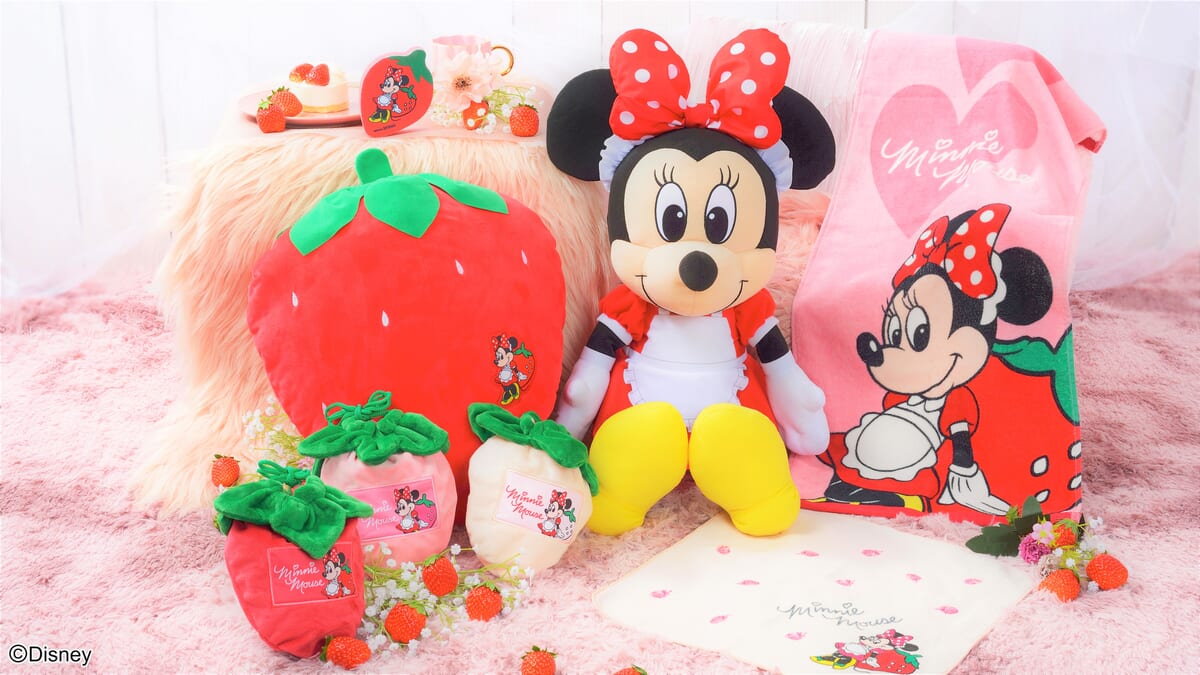 ナムコ「Disney キャンペーン in namco シリーズ1 ~Minnie Mouse~ Strawberry Festa」ラインナップ