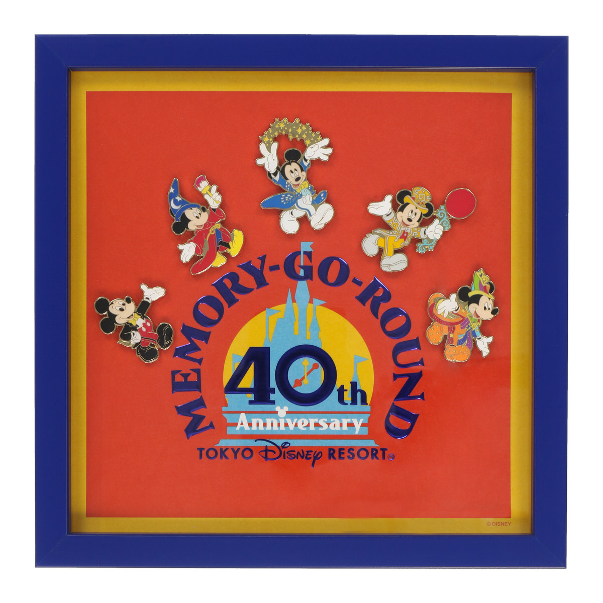 3つセット】 ディズニー 40周年 メモリーゴーラウンド ミッキー