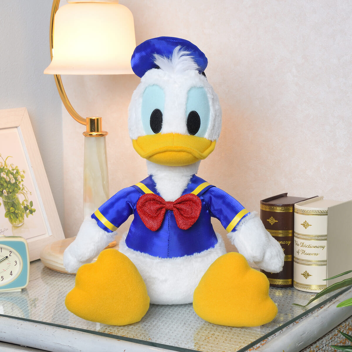 「ドナルドダック Lぬいぐるみ きらきらVer.」