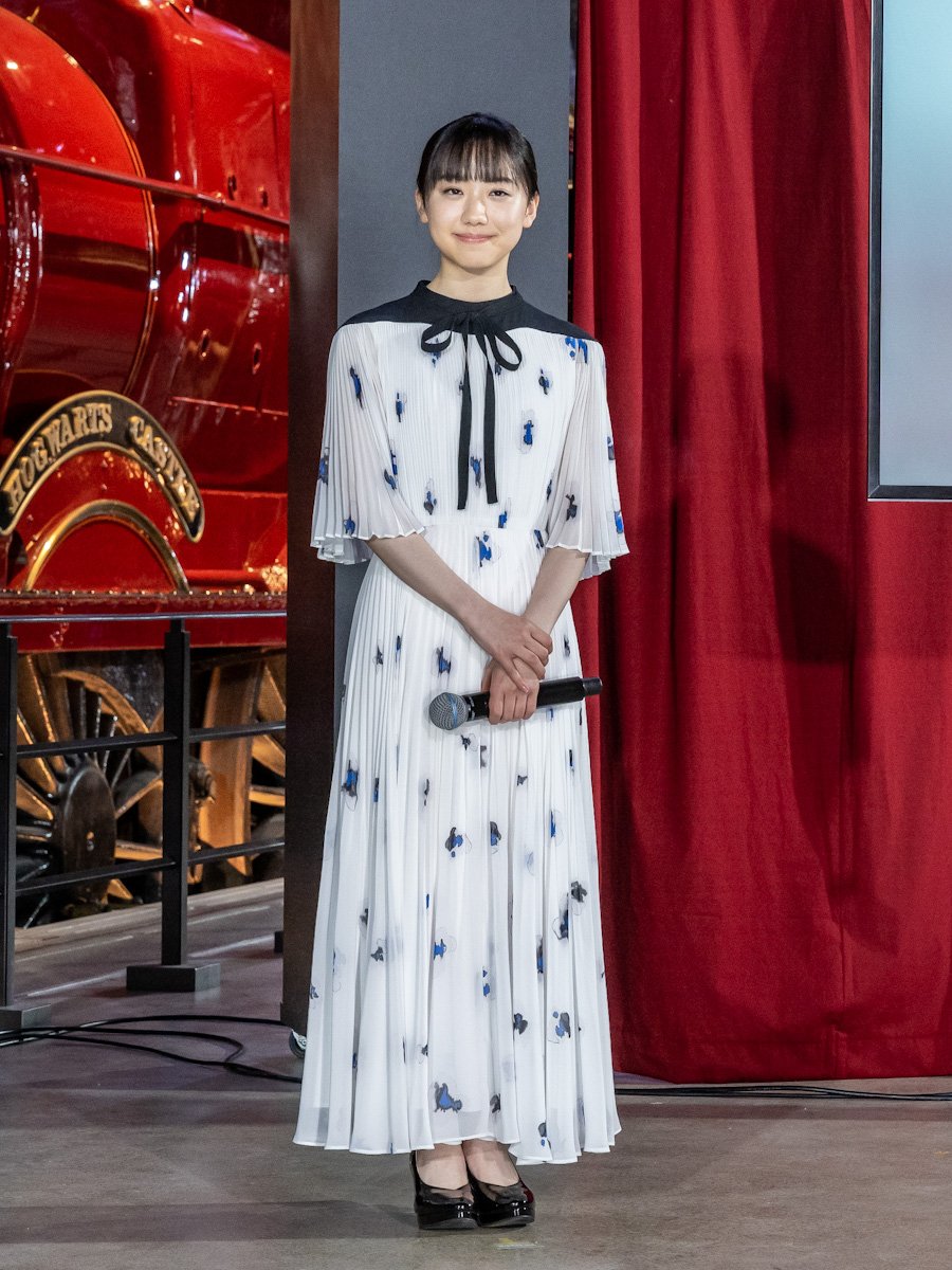 開業日発表イベント　芦田愛菜さん