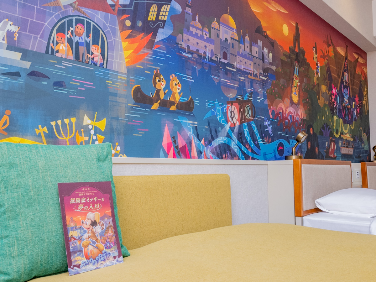 東京ディズニーセレブレーションホテル：ディスカバー宿泊者限定謎解きプログラム「探険家ミッキーと夢の入口｣