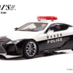 ヒコセブン「1/18 レクサス LC500 (URZ100) 2020 栃木県警察交通部交通機動隊車両」1