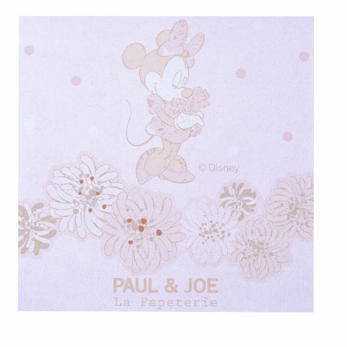 【PAUL ＆ JOE La Papeterie】ミニー メモ帳 ブロックメモ クリザンテーム02