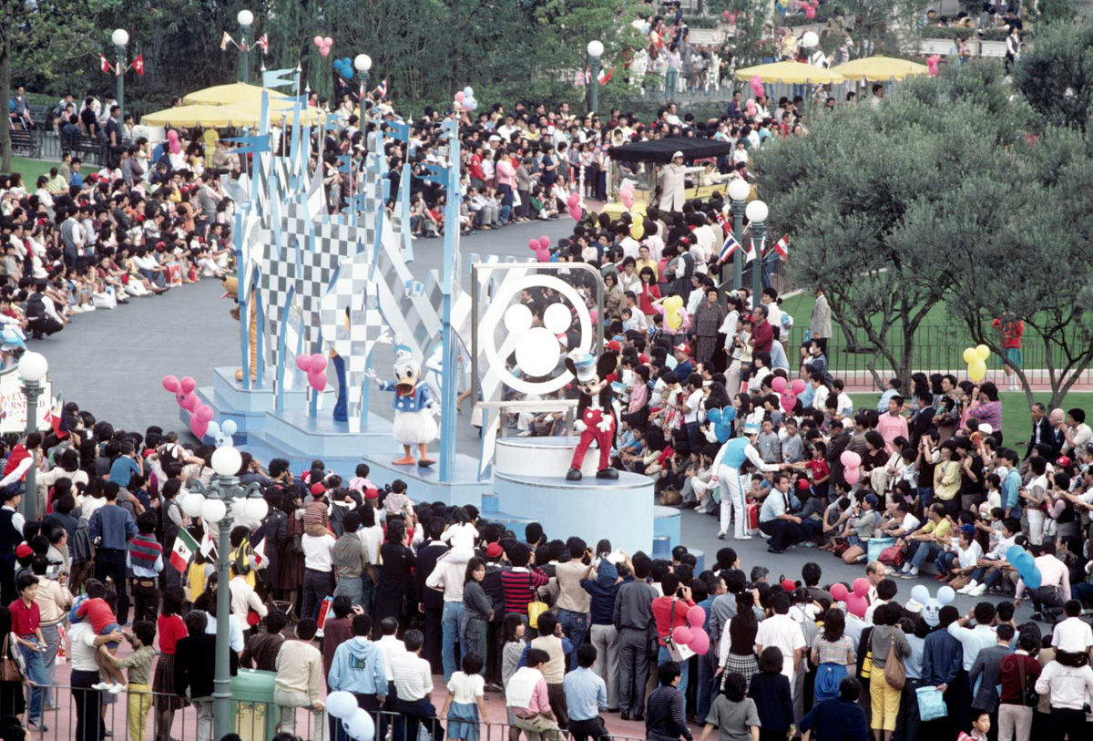 1983年4月15日 「東京ディズニーランド・パレード」スタート2