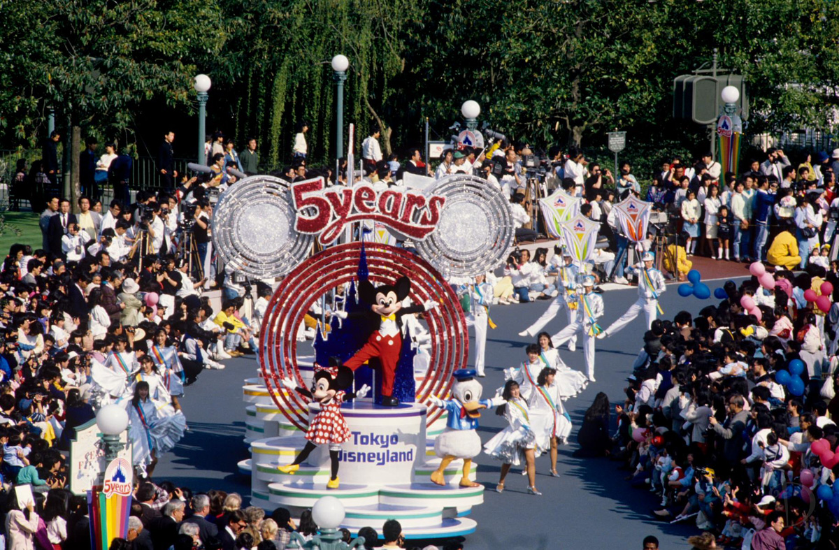 1988年4月15日「ディズニー・クラシックス・オン・パレード」スタート2