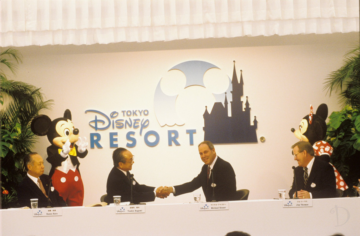 1998年10月22日　東京ディズニーシー着工式（記者会見)