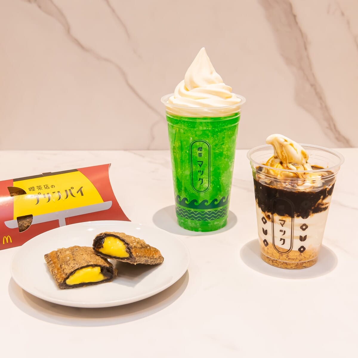 マクドナルド「喫茶マック」シリーズ 撮影画像
