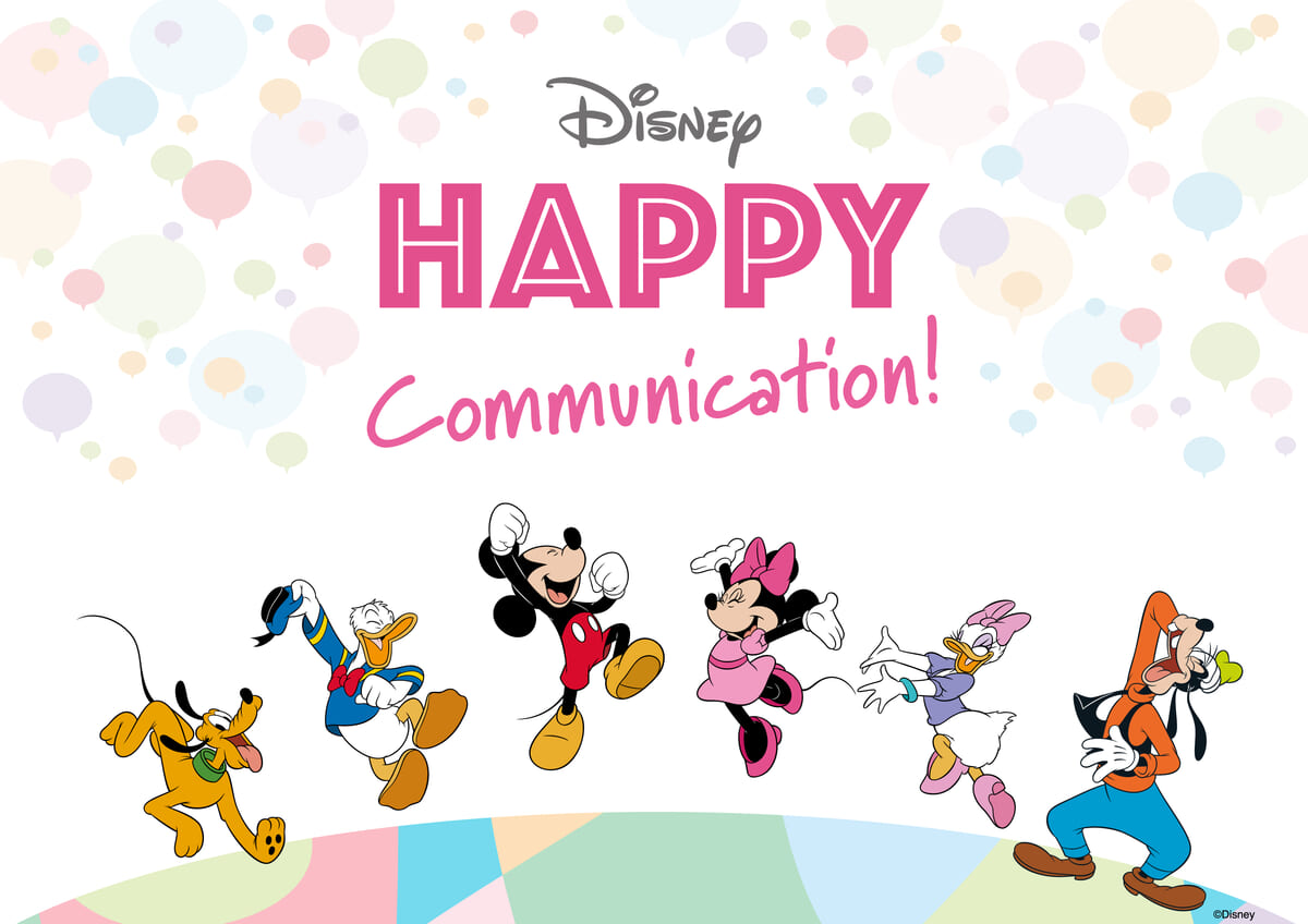 阪急うめだ本店・阪急メンズ大阪「Disney／HAPPY Communication！」