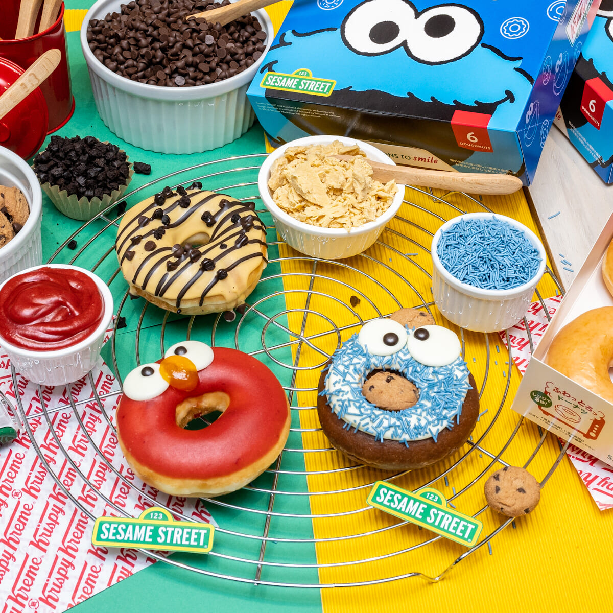 クリスピー・クリーム・ドーナツ「HAPPY SWEET SESAME STREET」