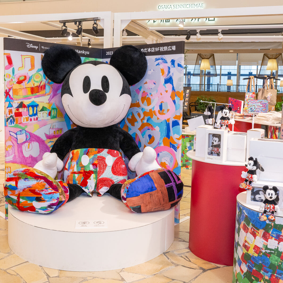 阪急うめだ本店 ヘラルボニー「Disney｜HERALBONY ポップアップショップ」