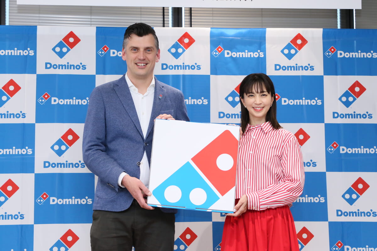 ドミノ・ピザ　会見レポート