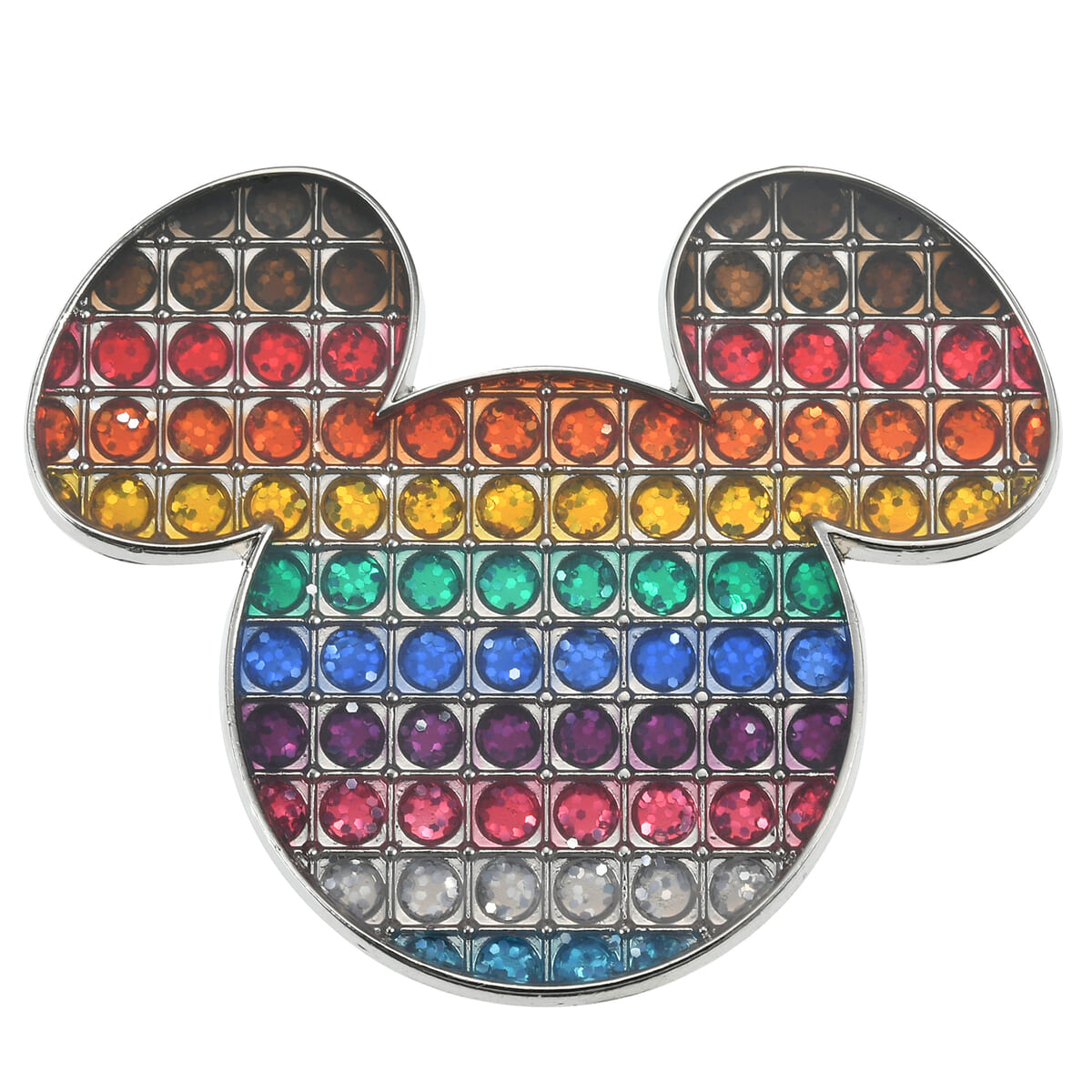 ミッキー ピンバッジ カラーストーン Disney Pride Collection 2023