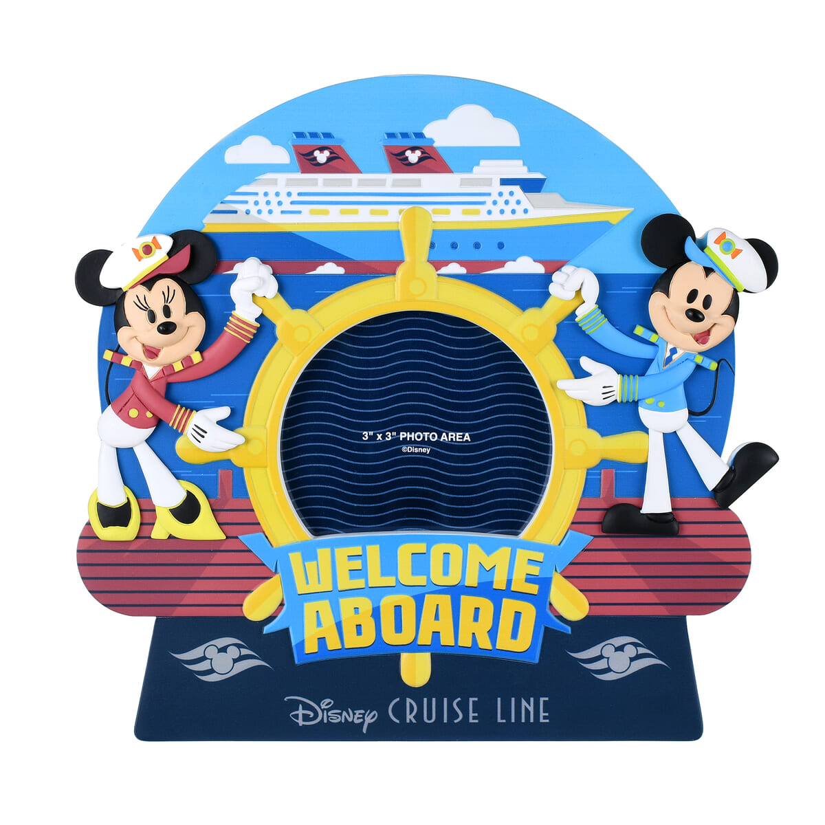 ミッキー＆ミニー フォトフレーム Disney Cruise Line