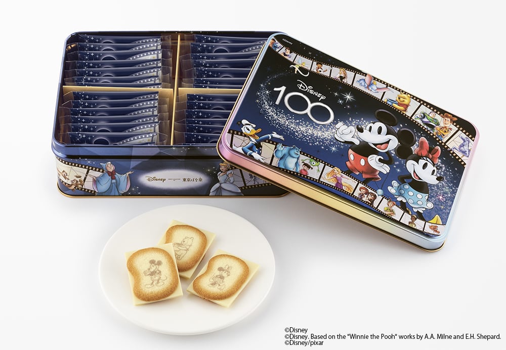 Disney SWEETS COLLECTION by 東京ばな奈『ディズニー100/ショコラサンド「見ぃつけたっ」』展開