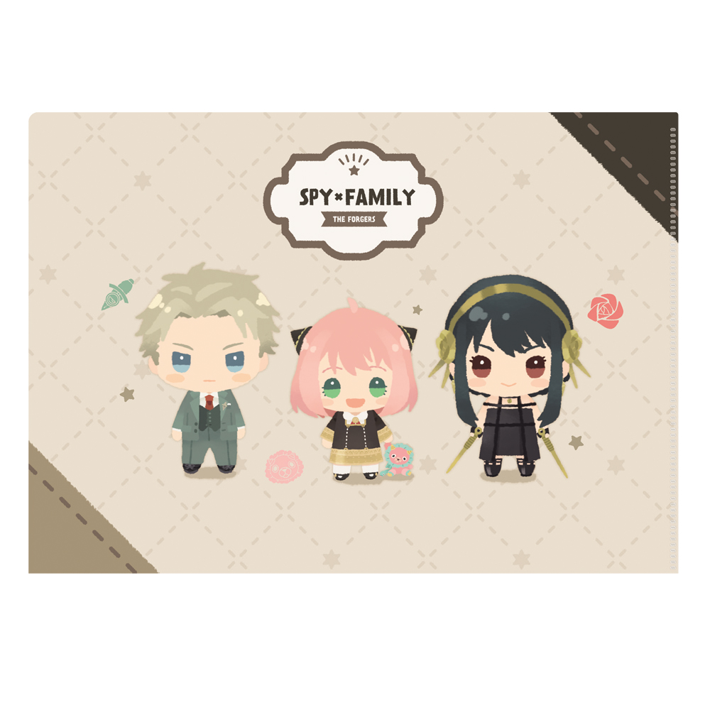 ちまっこA4シングルファイル ブラウン