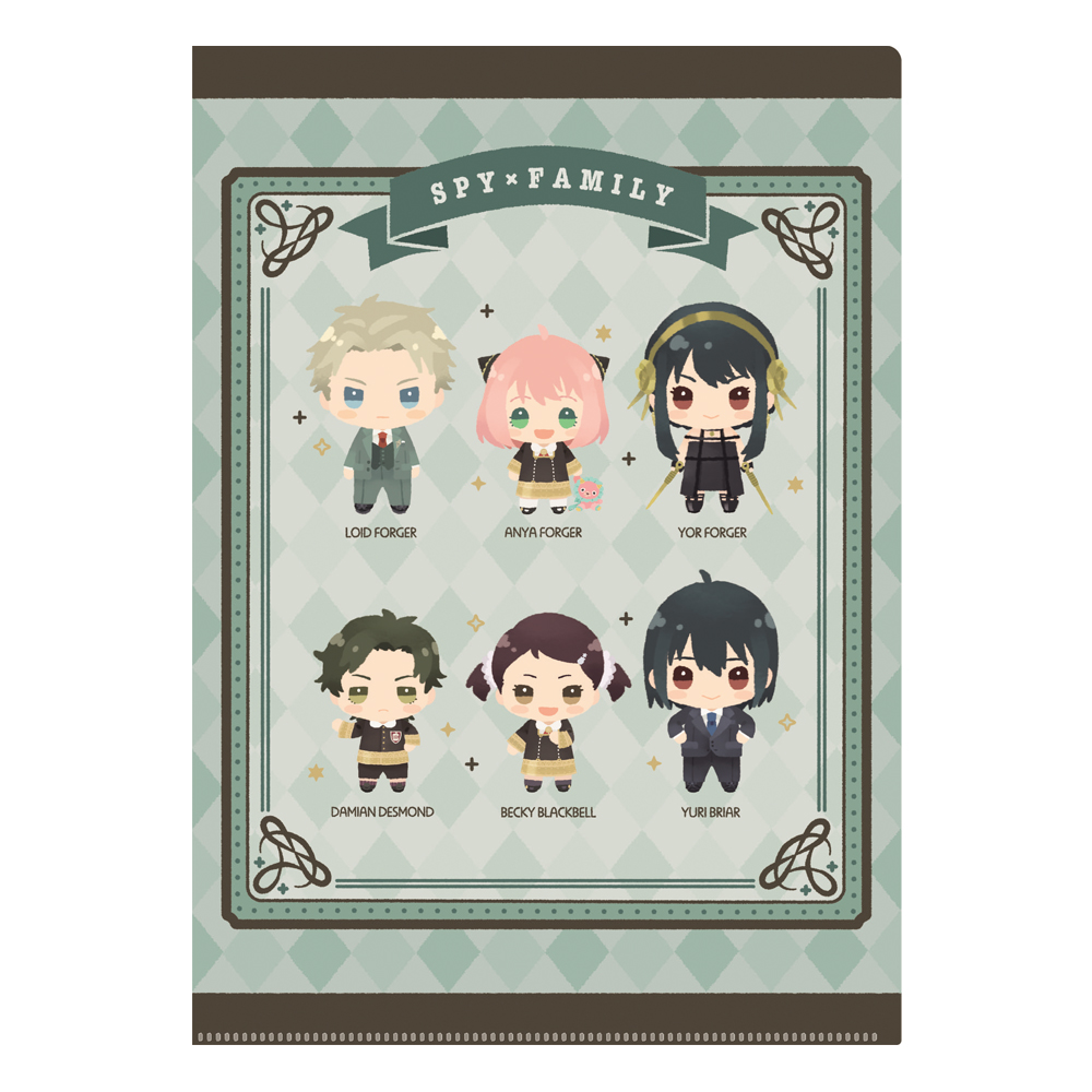 ちまっこA4シングルファイル グリーン
