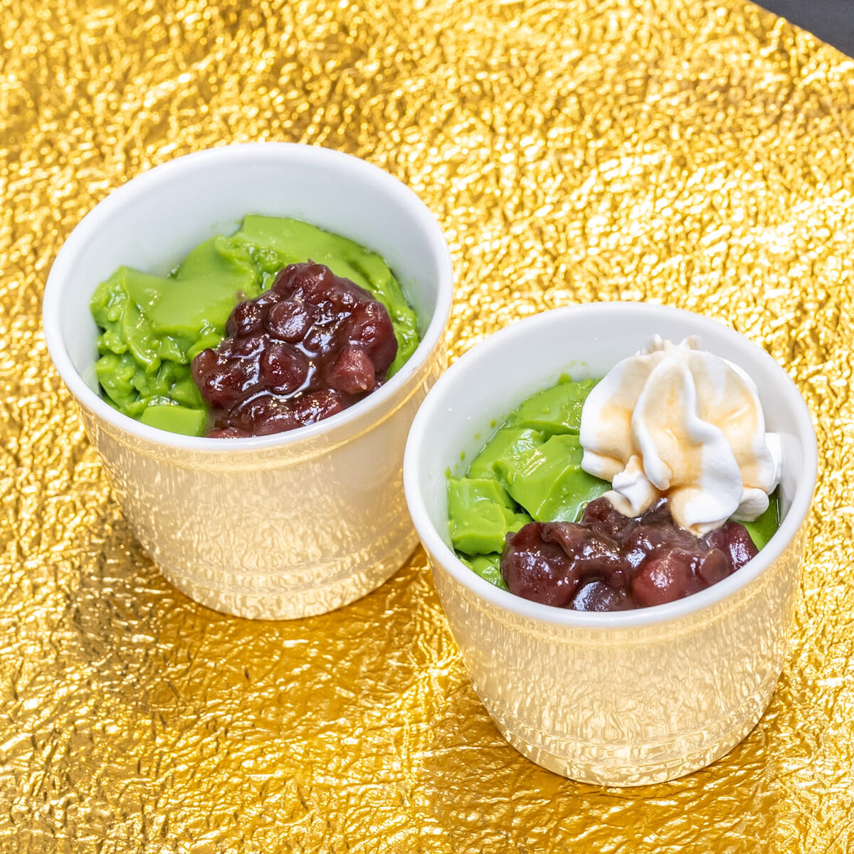 かっぱ寿司ごちCAFE」宇治抹茶の和スイーツ2種main