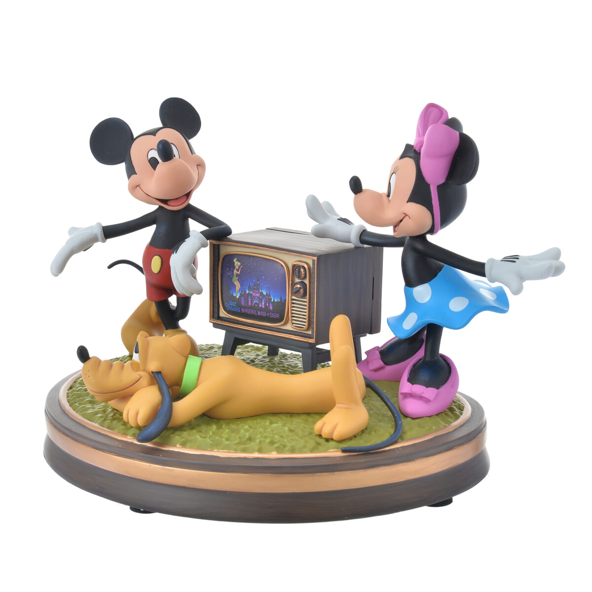 ミッキー、ミニー、プルート フィギュア ライトアップ＆サウンド Disney100 The Eras Collection COLOR2