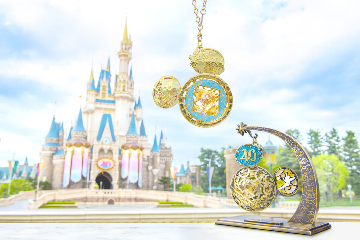 東京ディズニーリゾート 40周年 バッグチャーム シンデレラ城