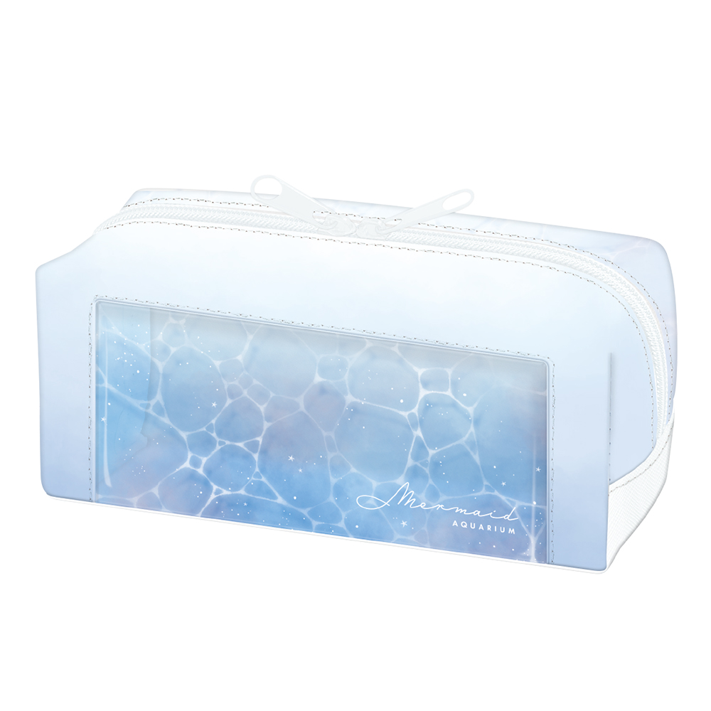 PVC窓あきBOXペンケース／MERMAID AQUARI