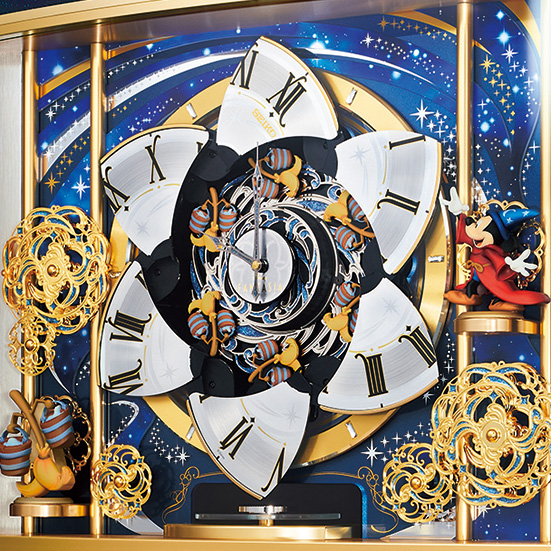 SEIKO／Disney FANTASIA からくり置時計 Disney100 Edition FS205L 2