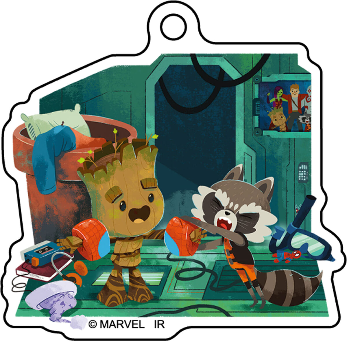インロック MARVEL『GROOT』ブラインドアクリルキーホルダー11