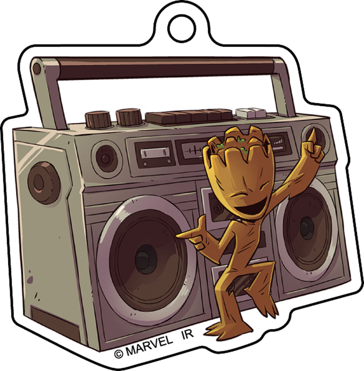 インロック MARVEL『GROOT』ブラインドアクリルキーホルダー4