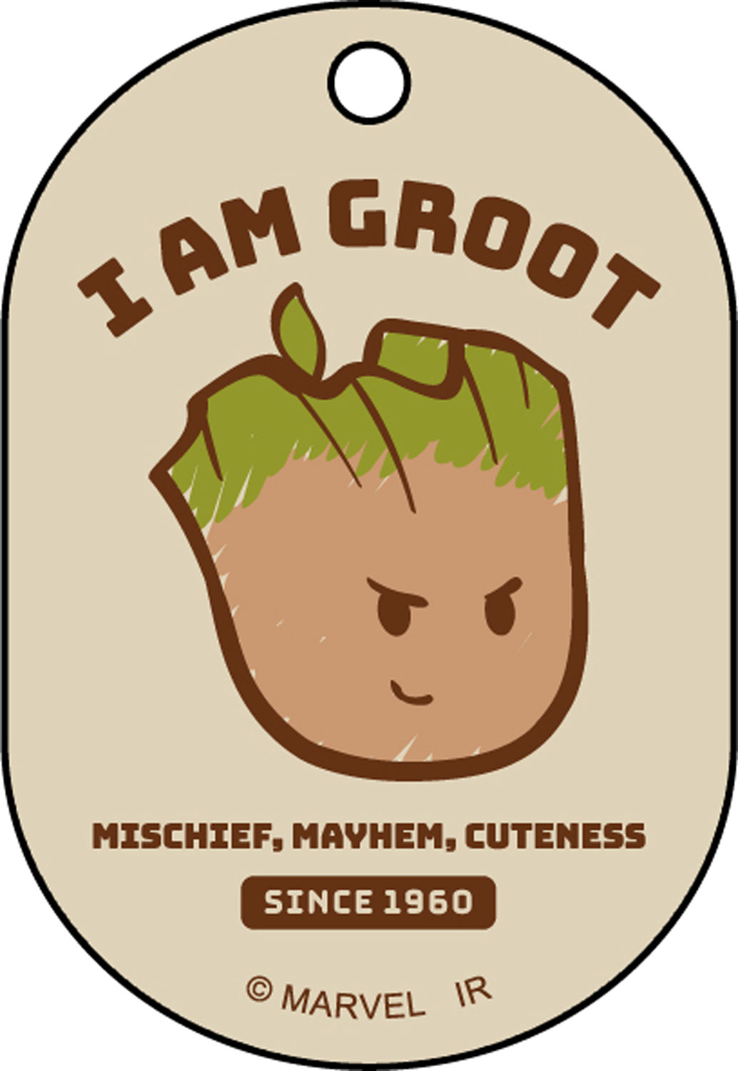 インロック MARVEL『GROOT』ブラインドアクリルキーホルダー8
