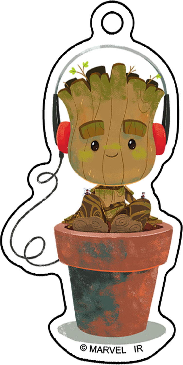 インロック MARVEL『GROOT』ブラインドアクリルキーホルダー10