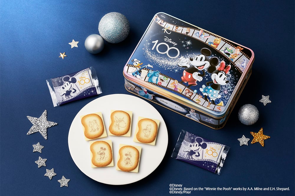Disney SWEETS COLLECTION by 東京ばな奈「ディズニー100/ショコラサンド「見ぃつけたっ」 スペシャル缶」