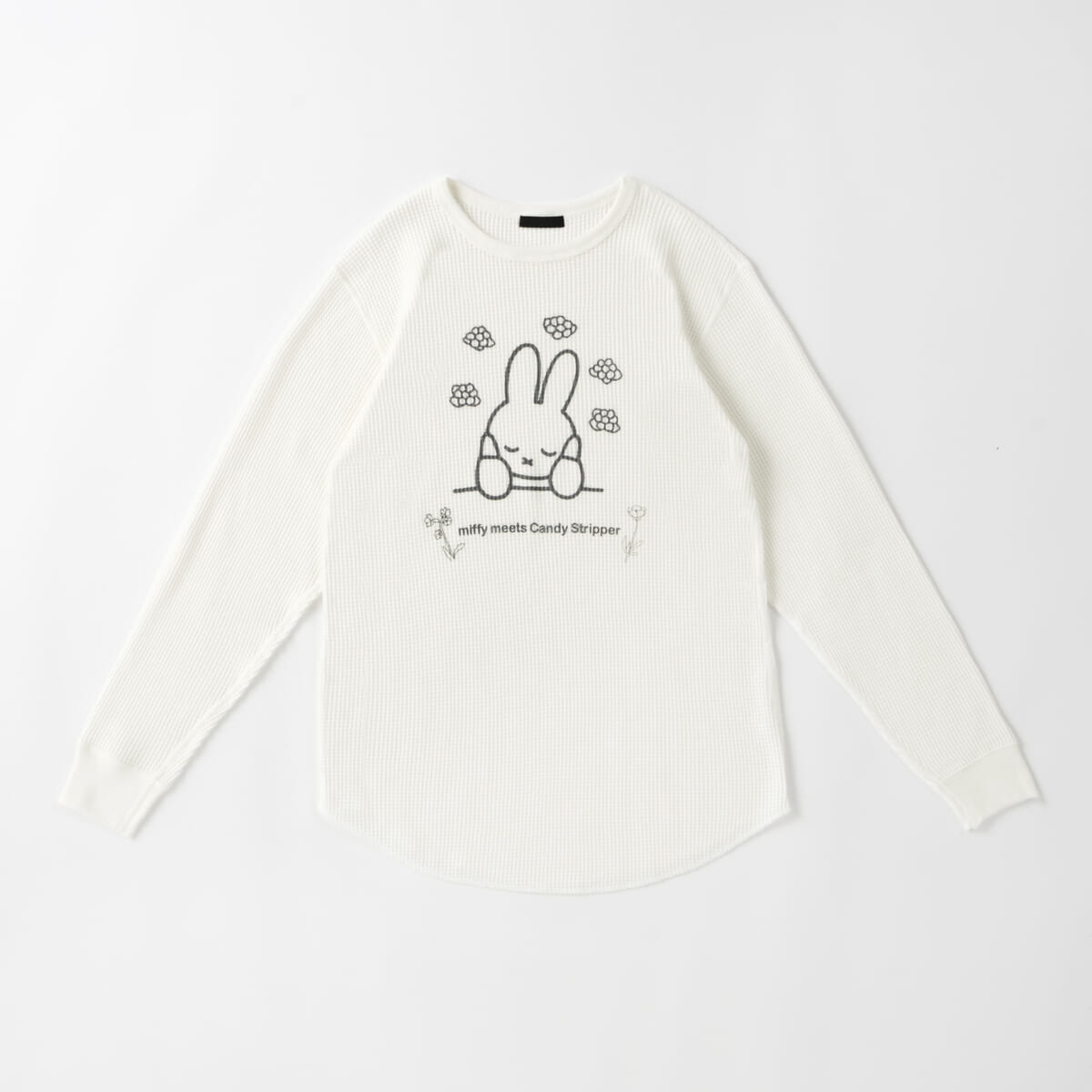 PARCO サマーキャンペーン「ミッフィーと パルコのなつ。」Candy Stripper / MIFFY AND FLOWER WAFFLE L/S TEE